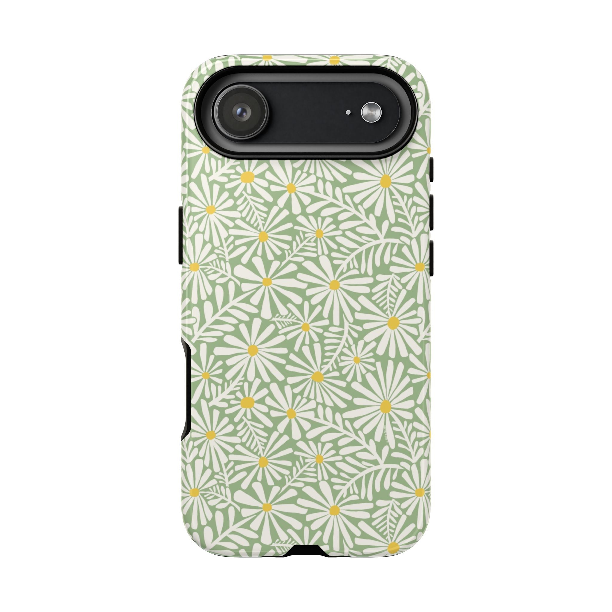 Montauk Daisy Meadow Green iPhone Case