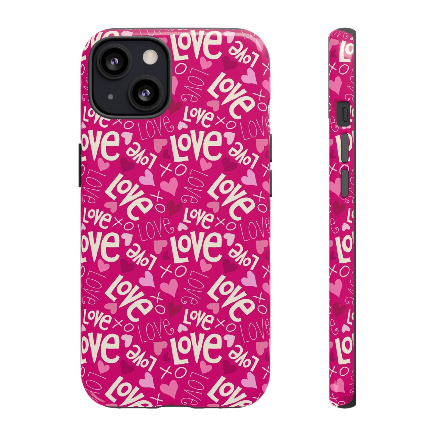 Lotta Love Pattern iPhone Tough Case