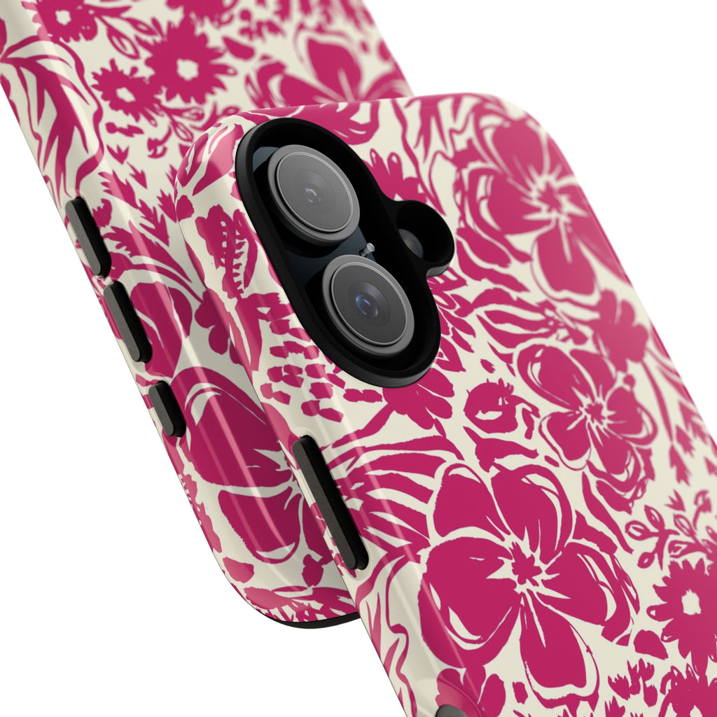 Rhapsody Bright Pink iPhone Case