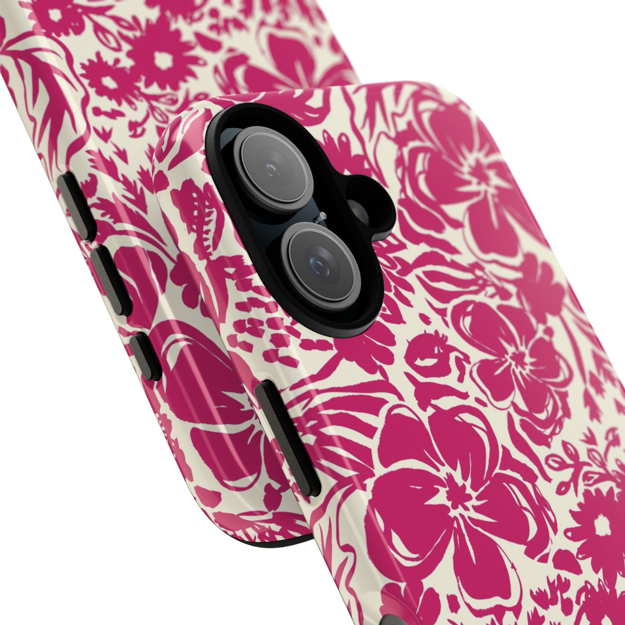 Rhapsody Bright Pink iPhone Case