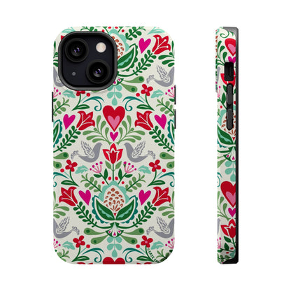 Rosemaling iPhone MagSafe Tough Case