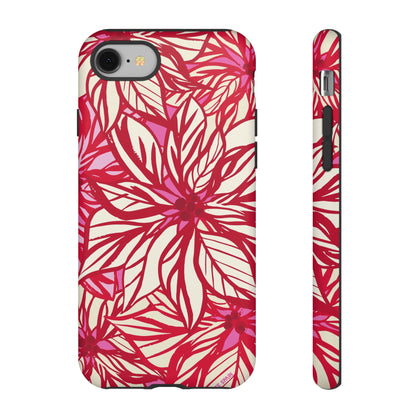 Poinsettia iPhone Tough Case iPhone 8 Matte