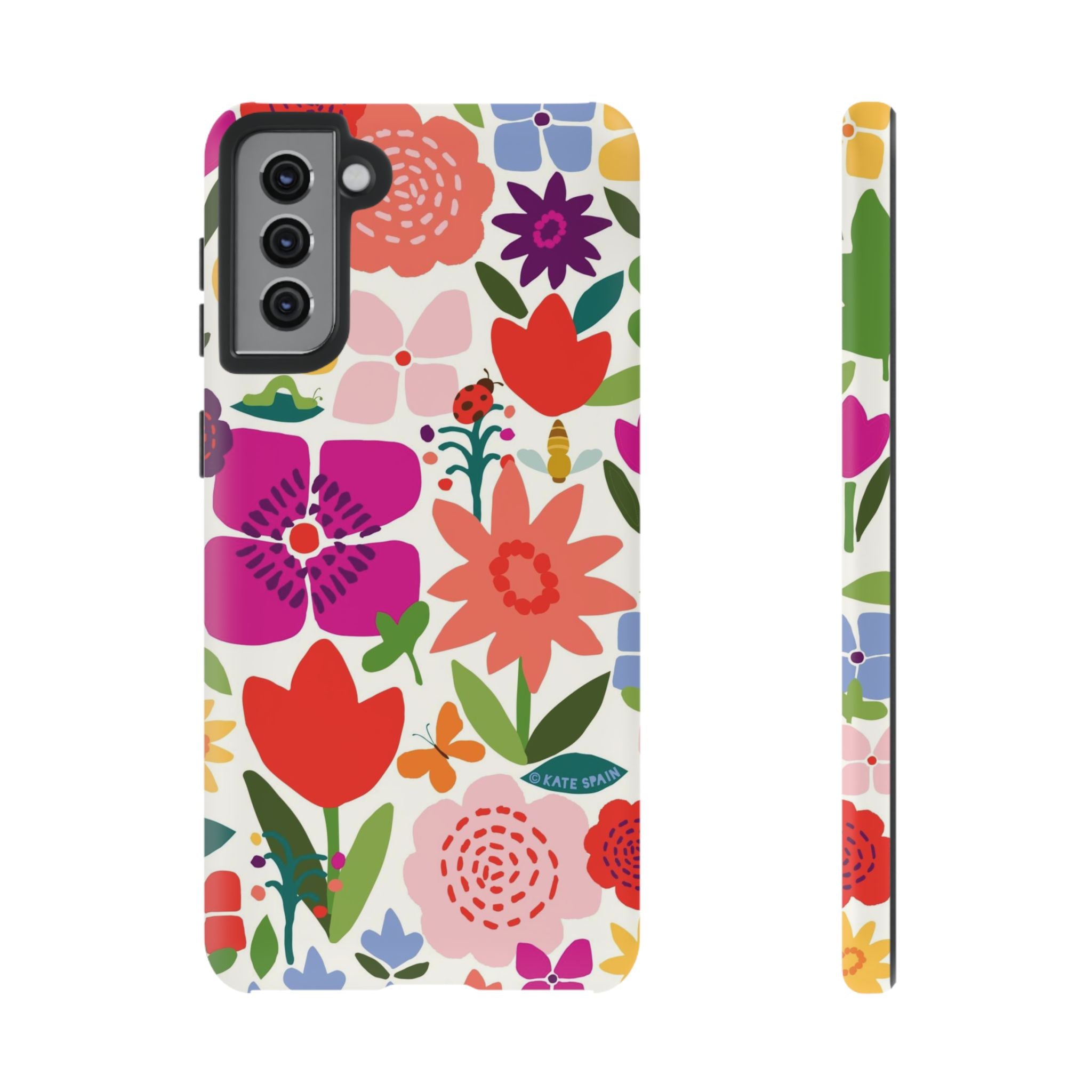 Happy Blooms Samsung Tough Case Samsung Galaxy S21 Plus Matte