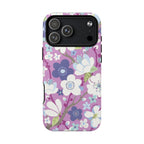 Purple Cherry Blossom MagSafe Case