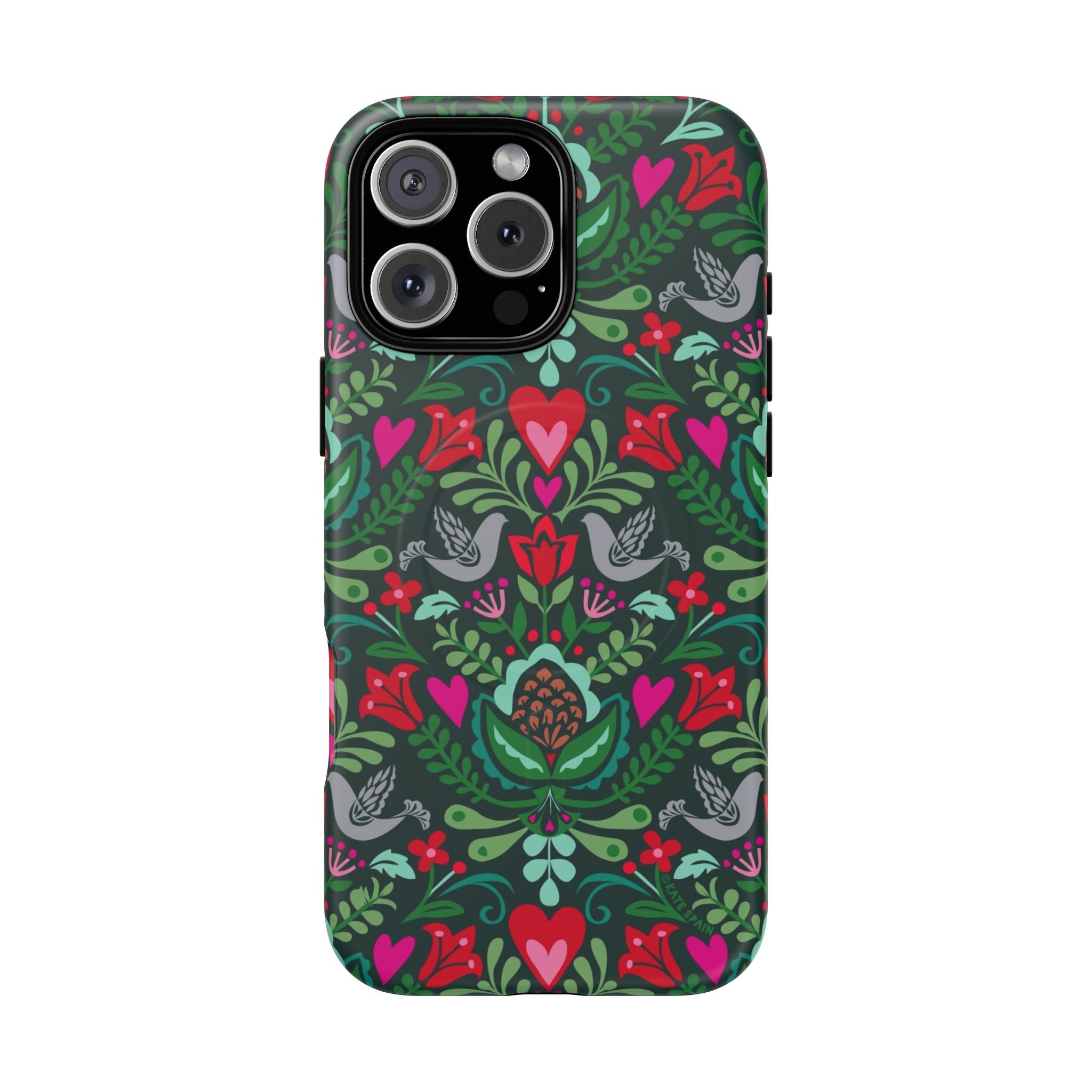 Rosemaling MagSafe iPhone Case