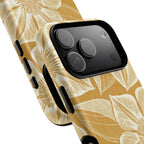 Vintage Bloom Gold iPhone MagSafe Case