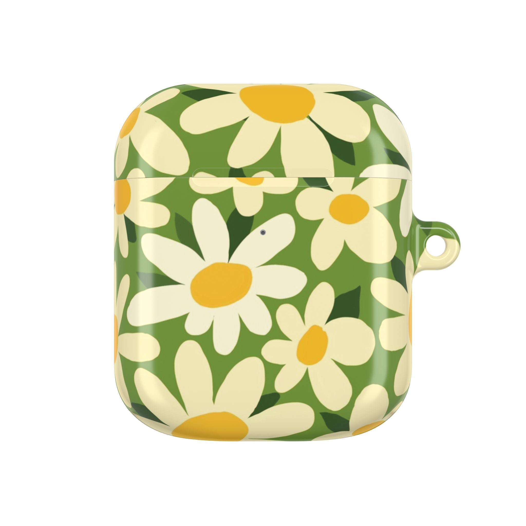 Shasta Daisy Green AirPods Case