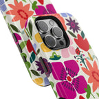 Happy Blooms MagSafe iPhone Case