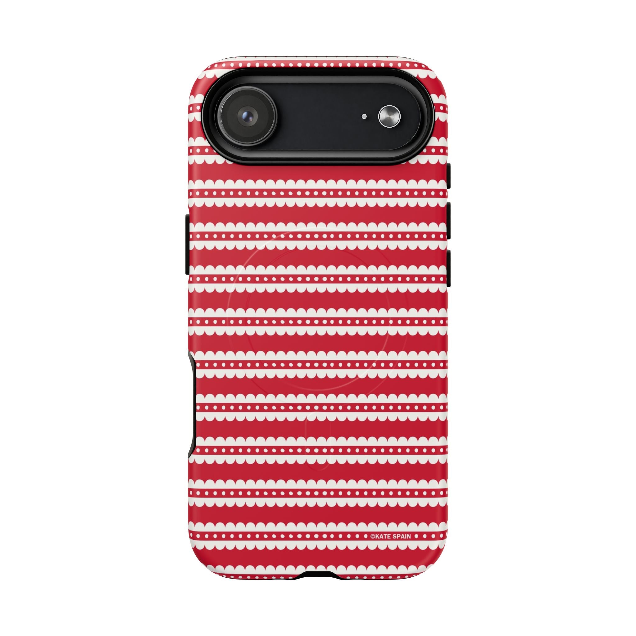 Candy Cane Stripe MagSafe iPhone Case