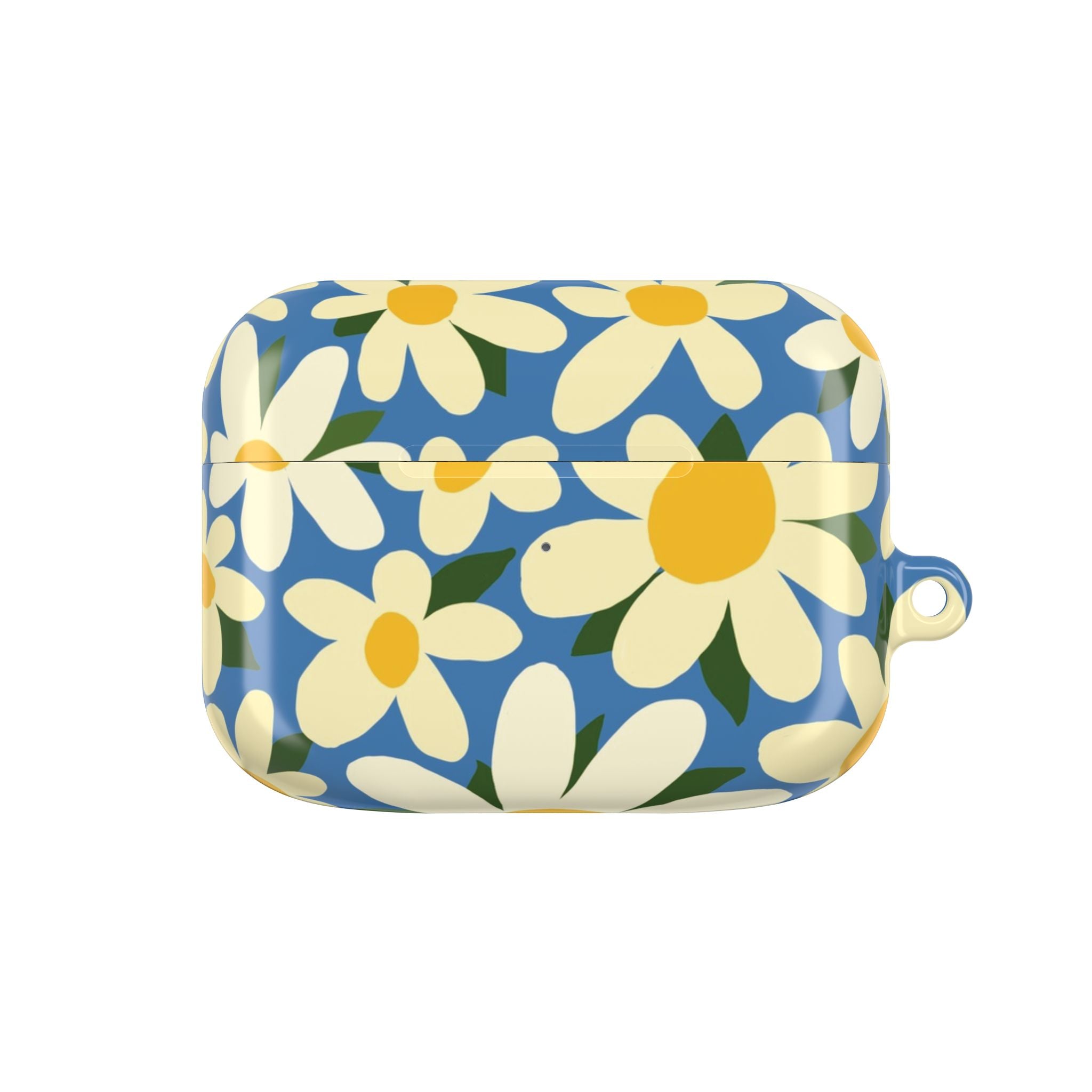 Shasta Daisy Blue AirPods Case