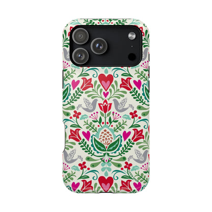 Rosemaling iPhone MagSafe Tough Case