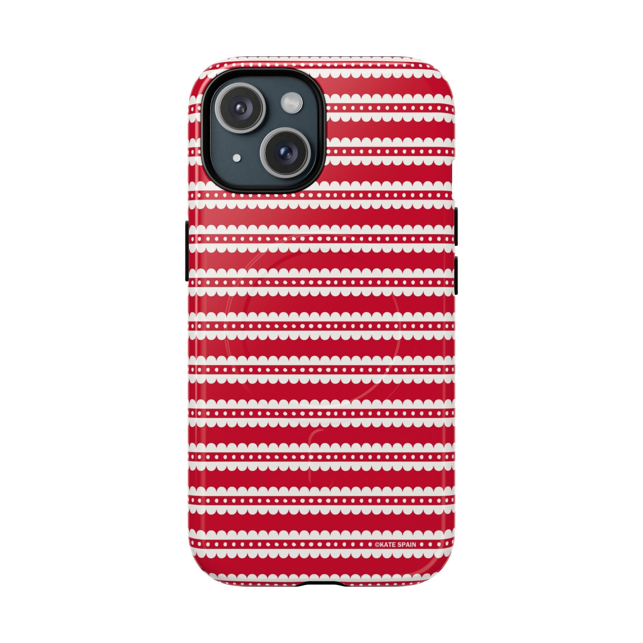 Candy Cane Stripe MagSafe iPhone Case