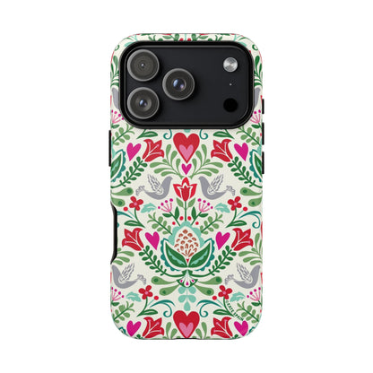 Rosemaling iPhone Tough Case