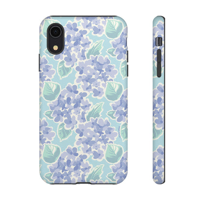 Nantucket Hydrangea iPhone Tough Case iPhone XR Matte
