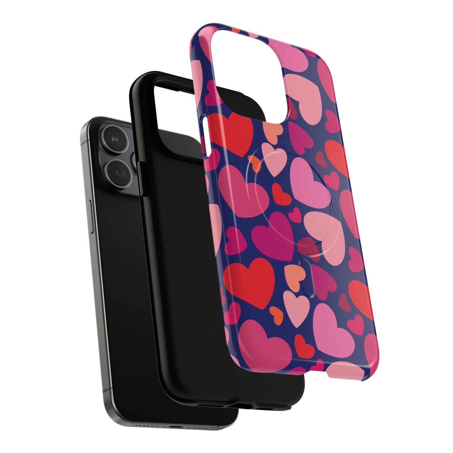 Valentine Hearts iPhone MagSafe Tough Case