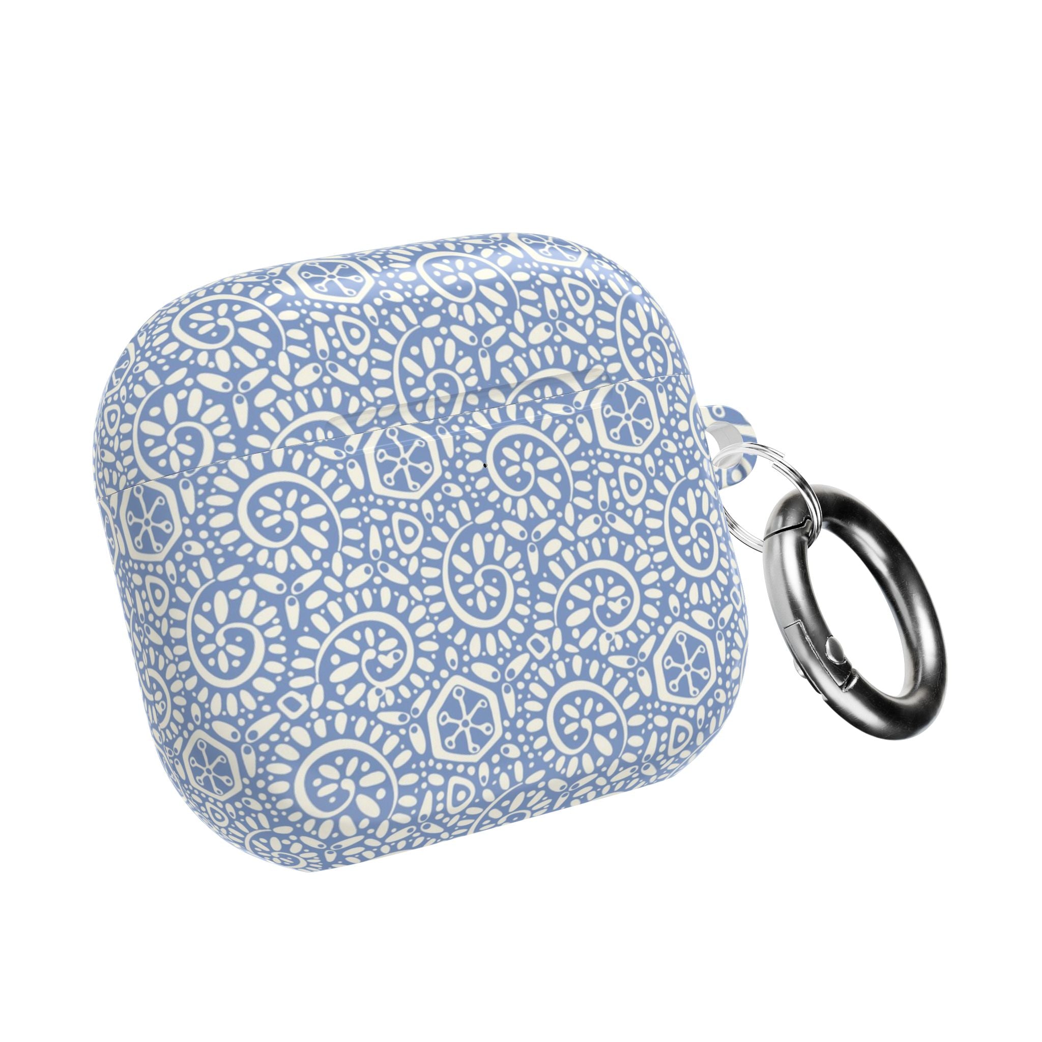 Canto Swirls Pastel Mist Blue AirPods Case
