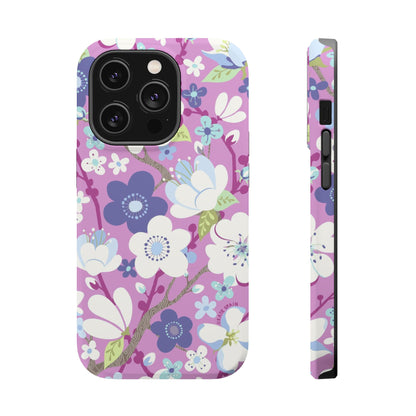 Cherry Blossoms MagSafe Tough Case iPhone 14 Pro Matte