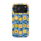 Sunflowers MagSafe sunflower case detail - vibrant yellow floral artwork