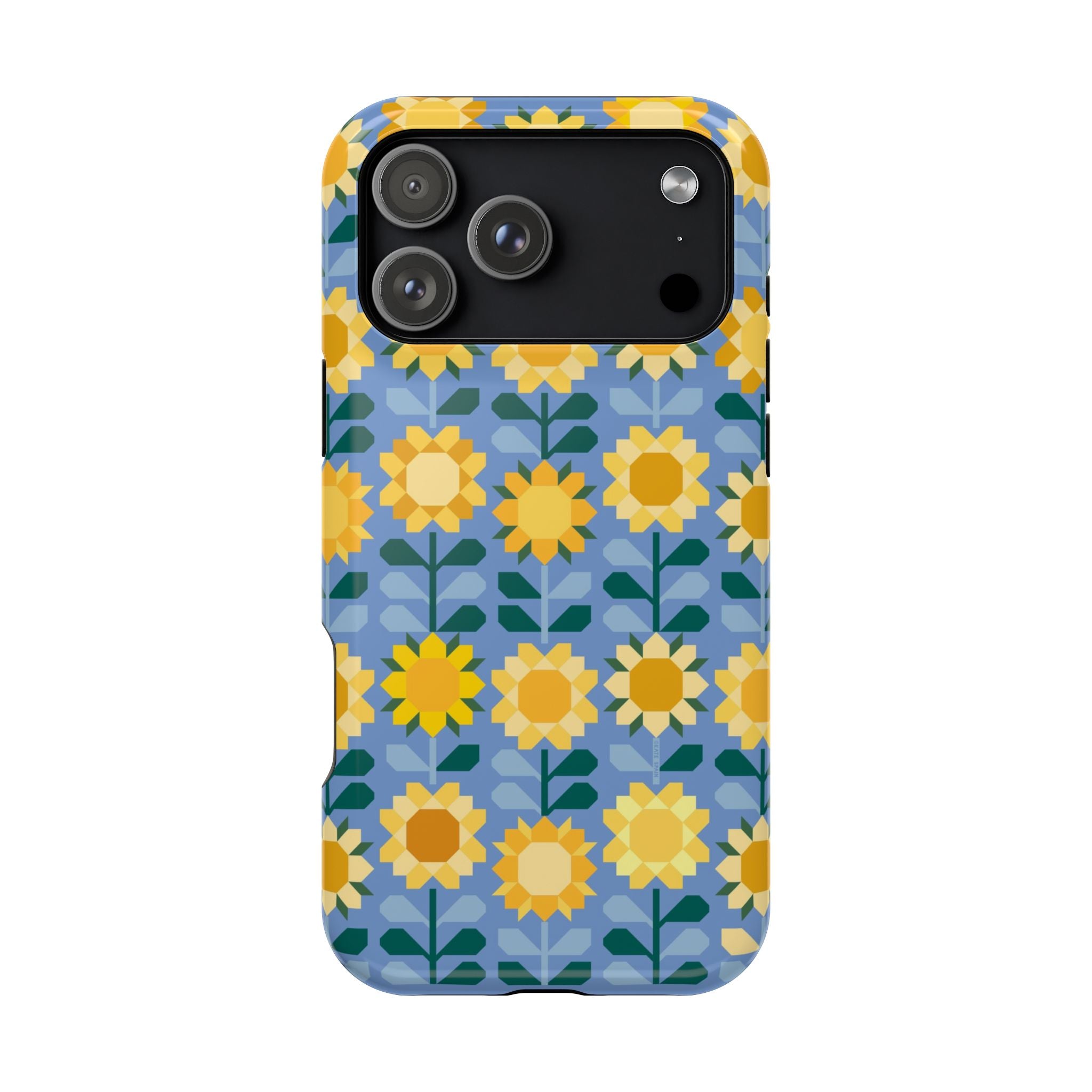 Sunflowers MagSafe sunflower case detail - vibrant yellow floral artwork