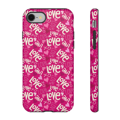 Lotta Love Pattern iPhone Tough Case