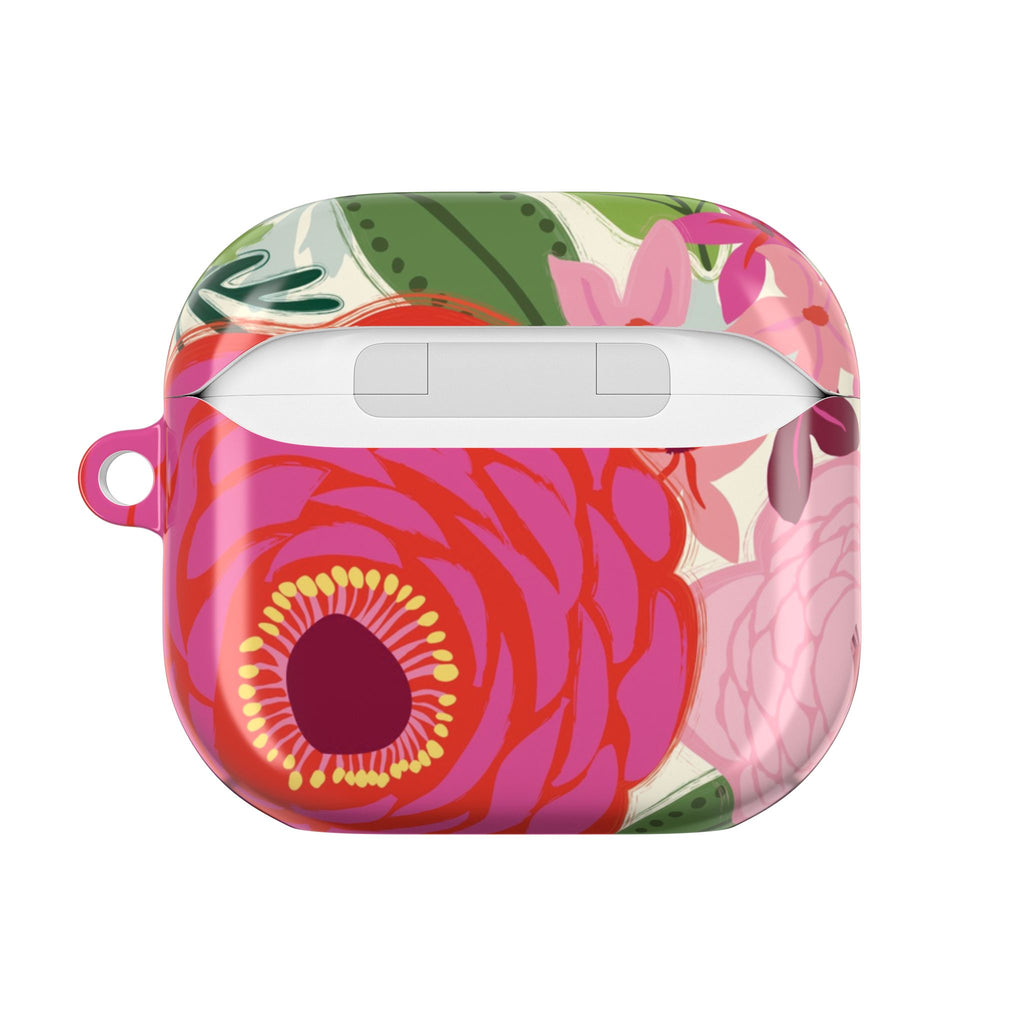Bloomerie Fuchsia Personalized AirPods Case