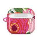 Bloomerie Fuchsia Personalized AirPods Case