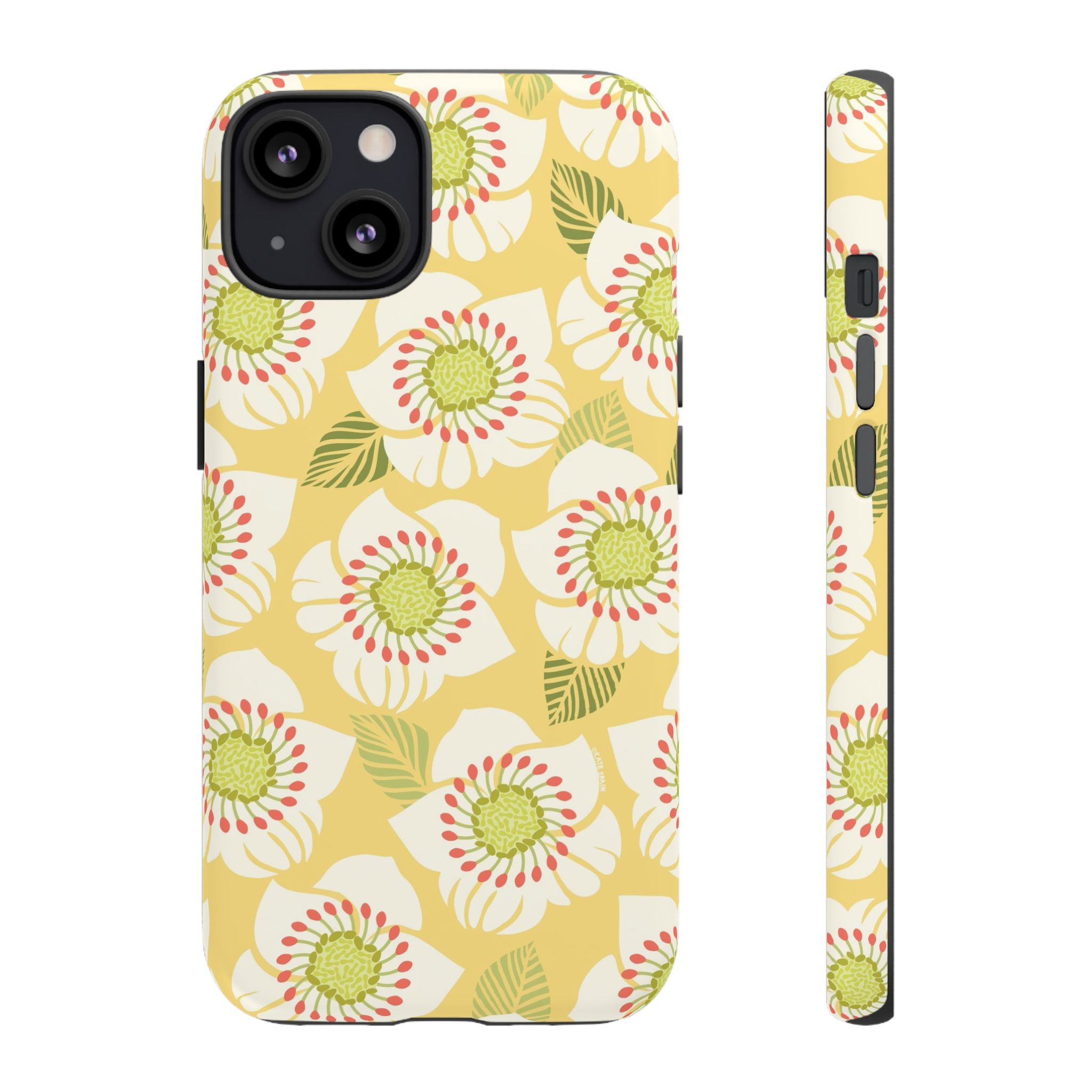 Panache Yellow iPhone Case