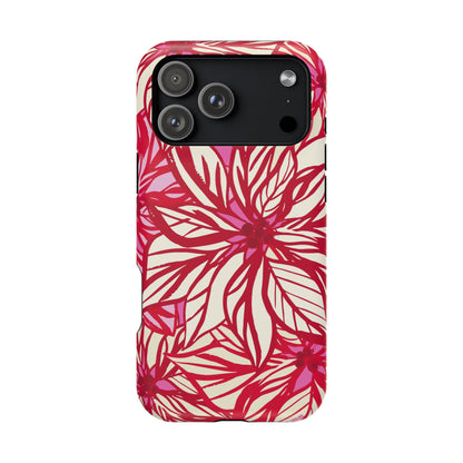 Poinsettia iPhone MagSafe Tough Case