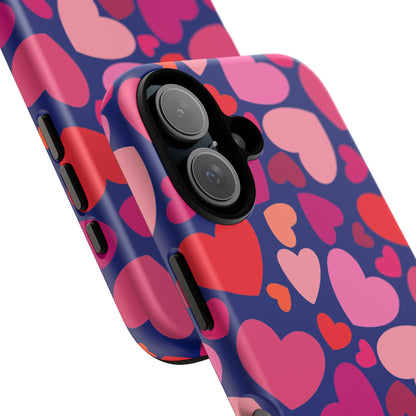 Valentine Hearts iPhone Tough Case