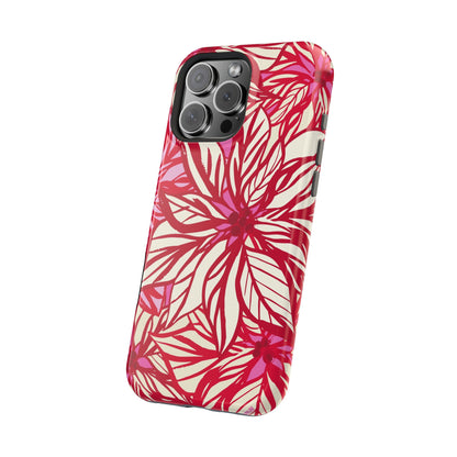 Poinsettia iPhone MagSafe Tough Case