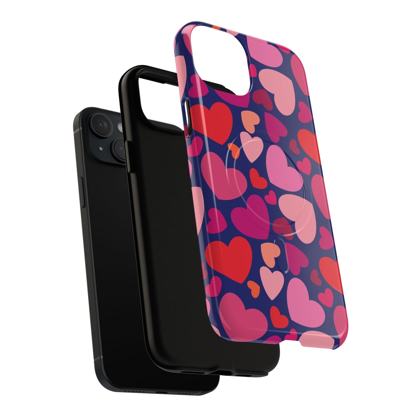 Valentine Hearts iPhone MagSafe Tough Case
