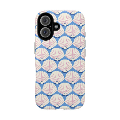 Seashells iPhone Tough Case iPhone 16 Glossy
