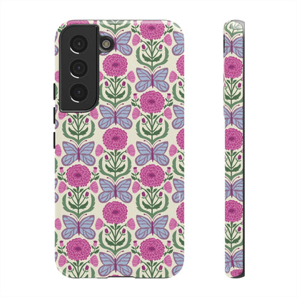 Butterfly Samsung Case - Garden Nature Design