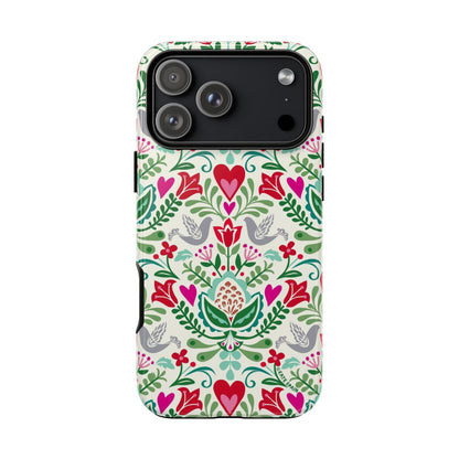 Rosemaling iPhone Tough Case