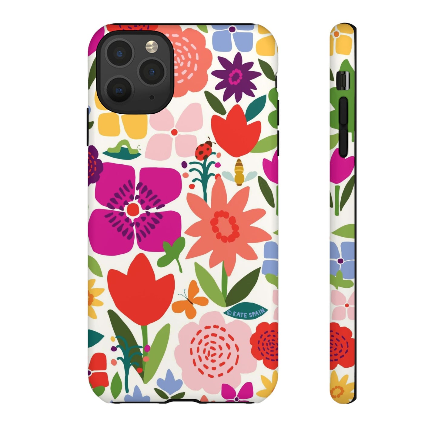 Happy Blooms iPhone Tough Case