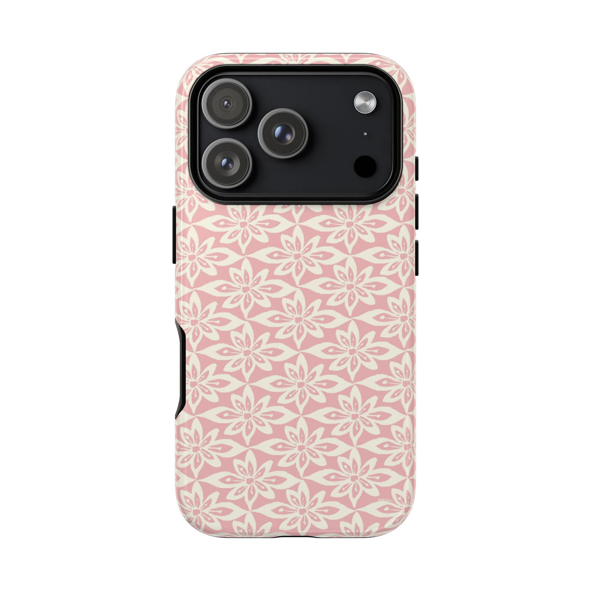Lily Pastel Pink iPhone Case