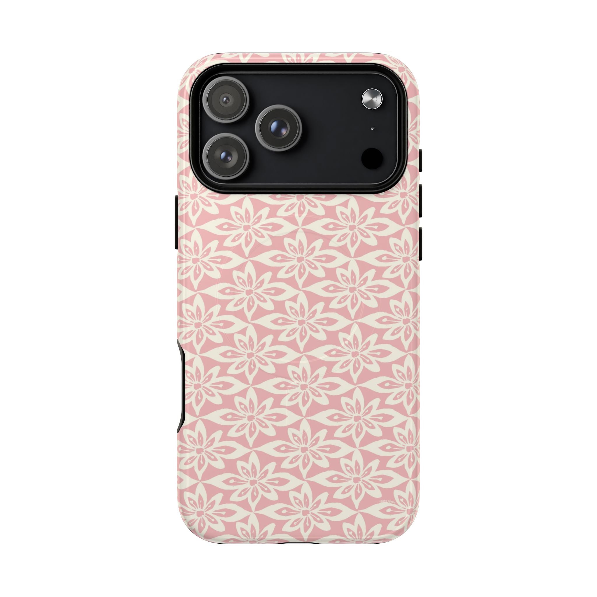 Lily Pastel Pink MagSafe iPhone Case