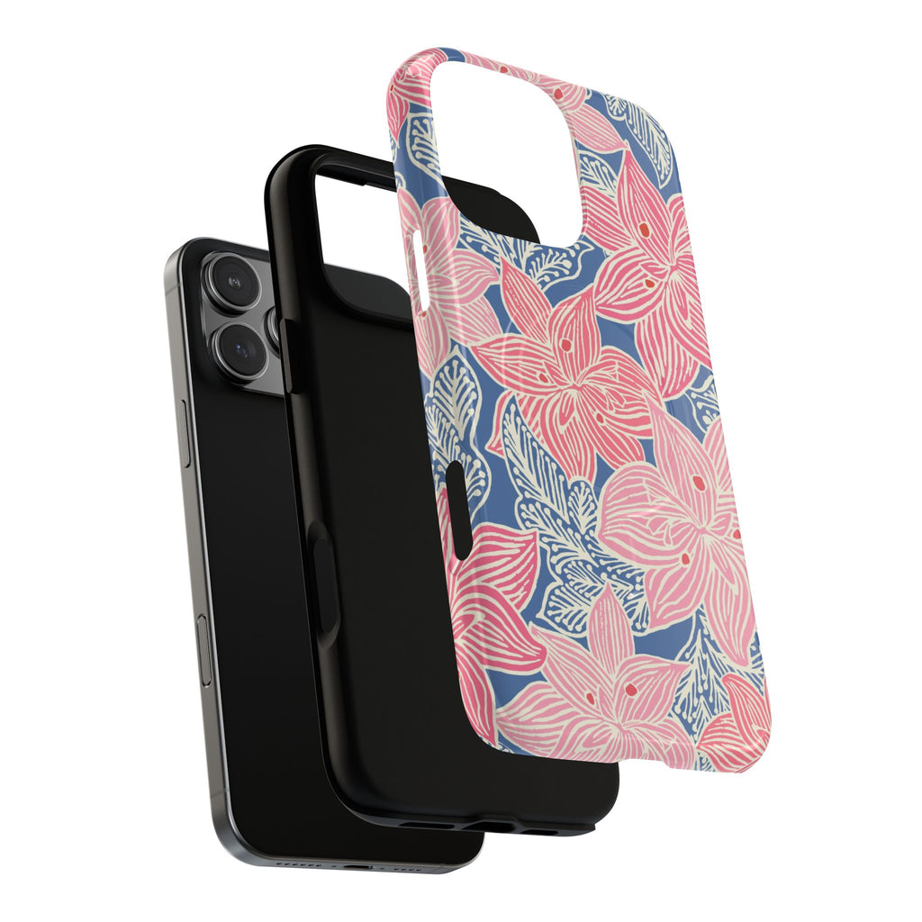 Hibiscus Lagoon MagSafe iPhone Case