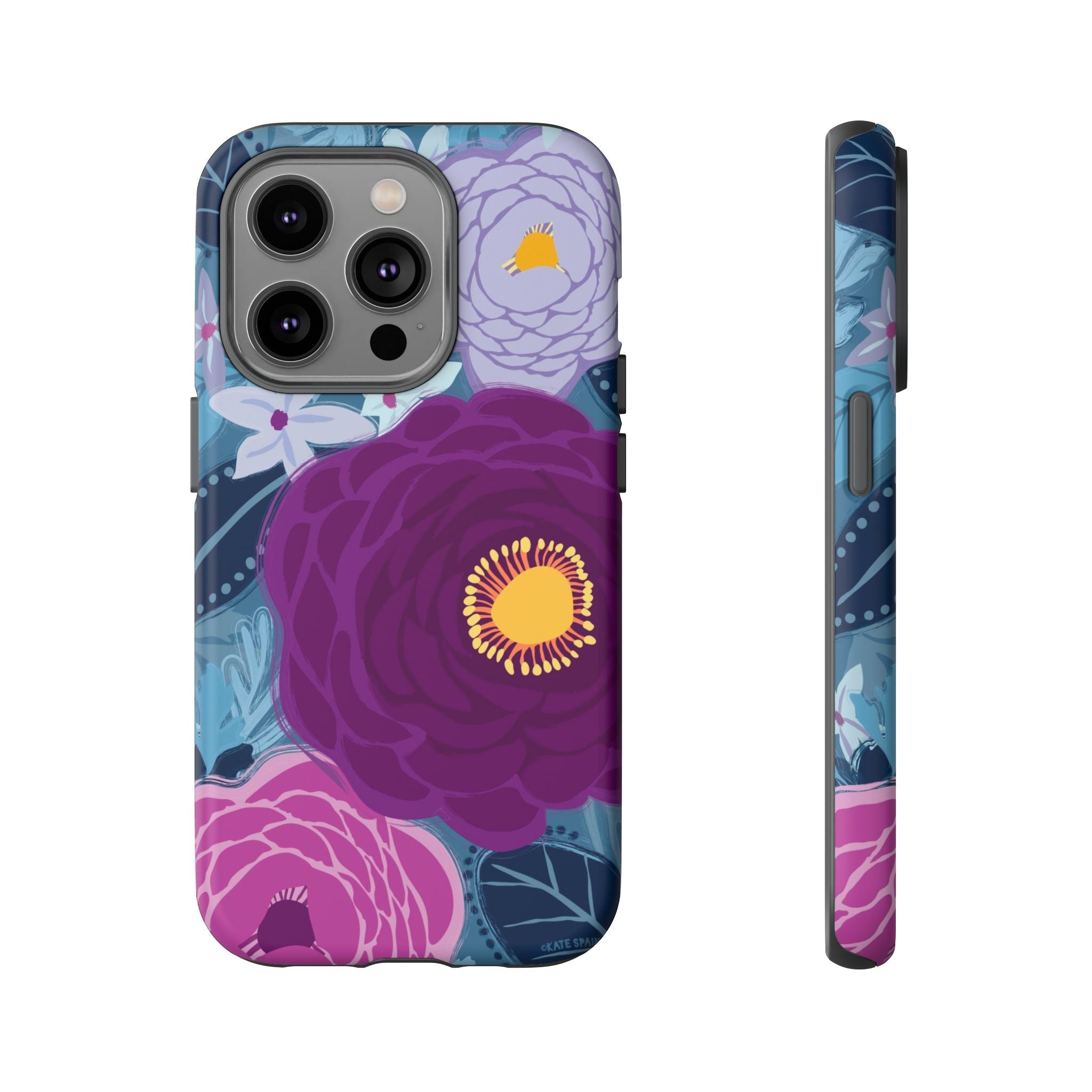 Bloomerie Violet iPhone Case