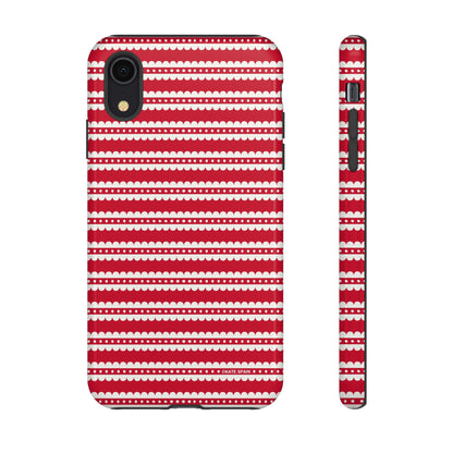 Candy Cane Stripe iPhone Tough Case