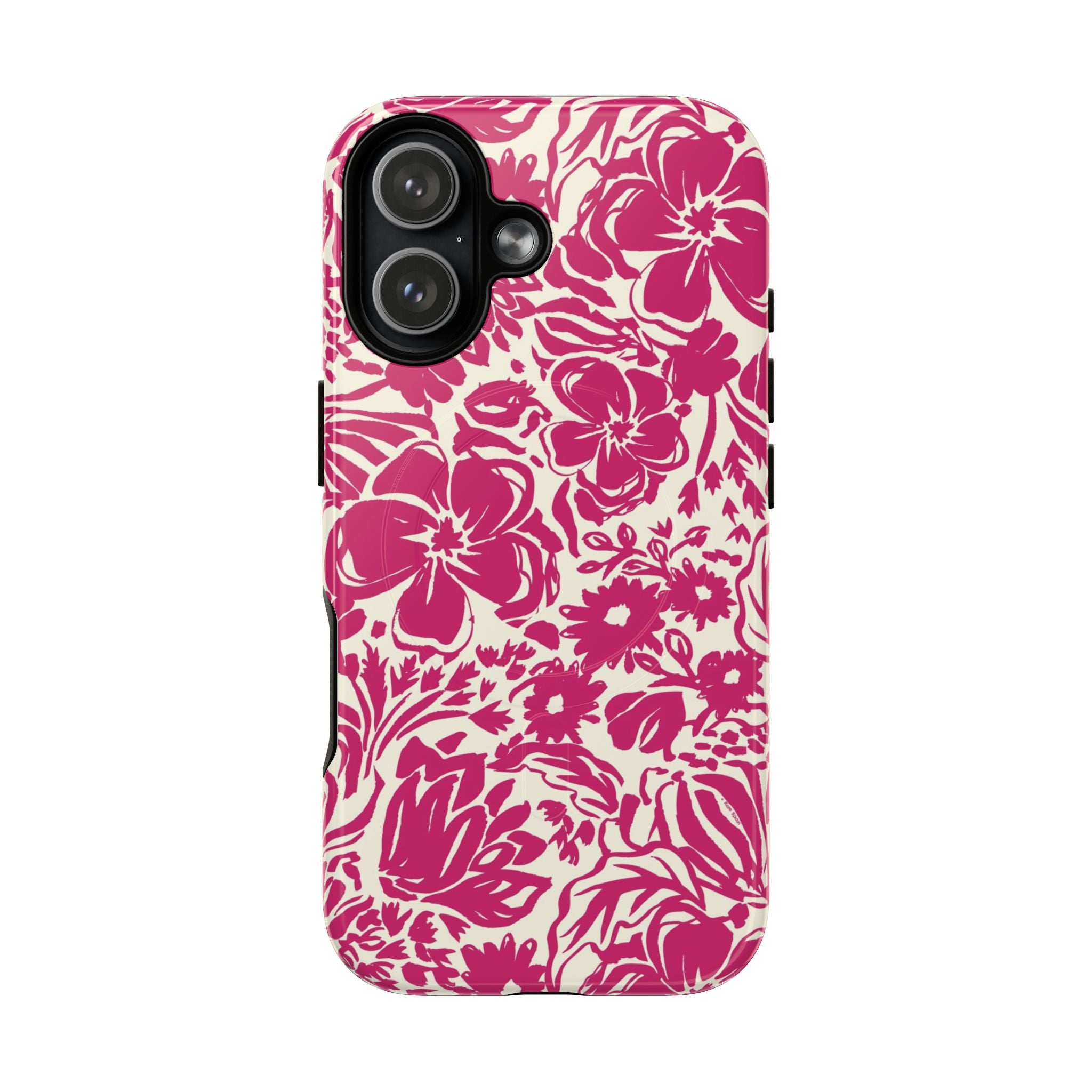 Rhapsody Bright Pink MagSafe iPhone Case