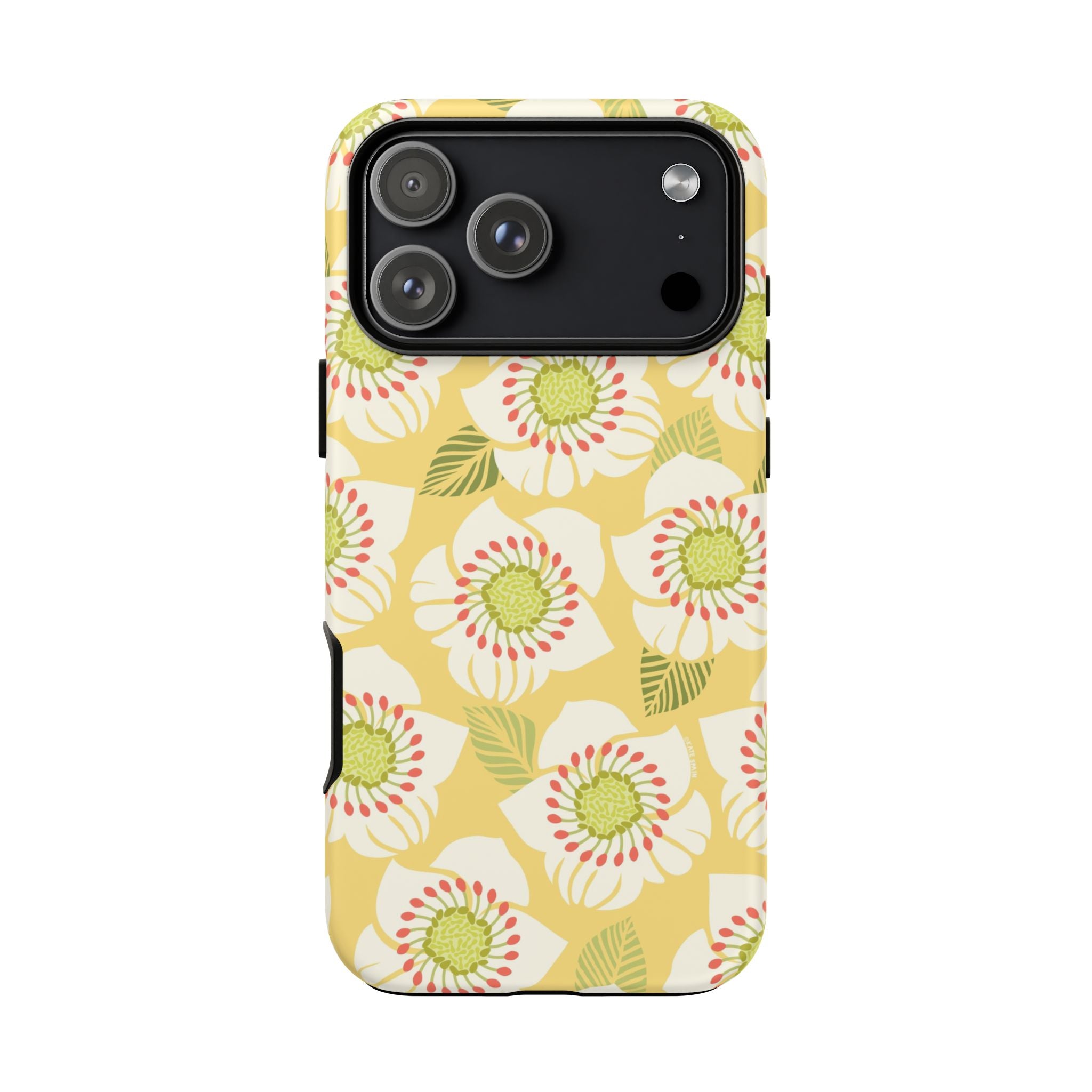 Panache Yellow iPhone Case