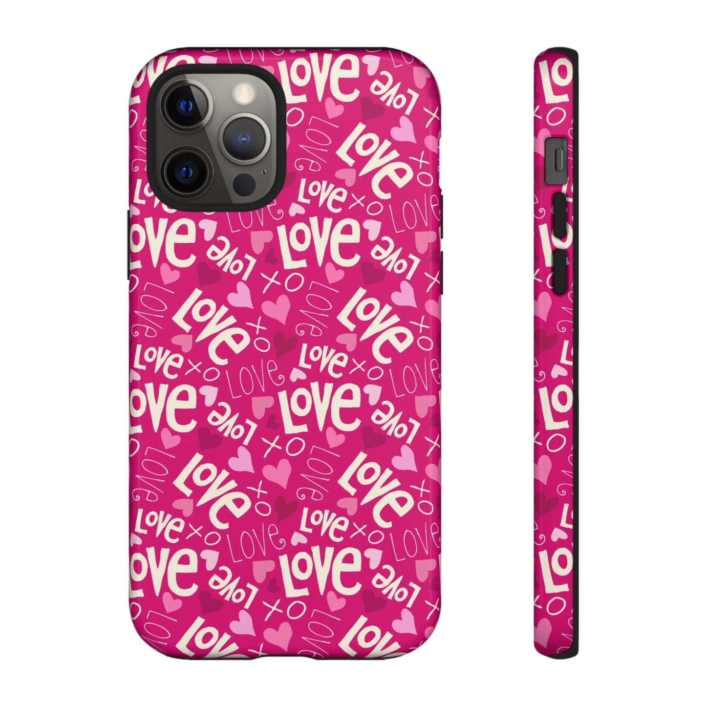 Lotta Love Pattern iPhone Tough Case