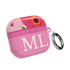 Bloomerie Fuchsia Personalized AirPods Case