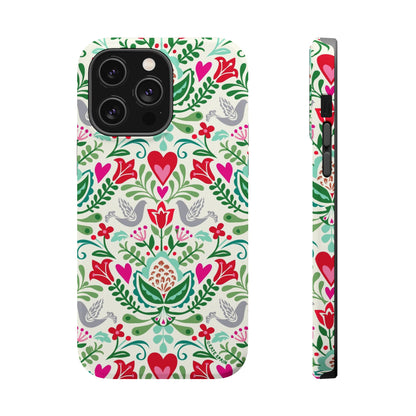 Rosemaling iPhone MagSafe Tough Case