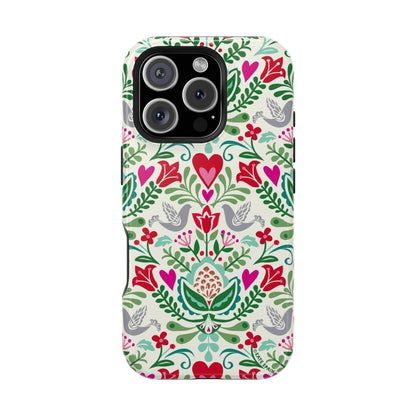 Rosemaling iPhone MagSafe Tough Case