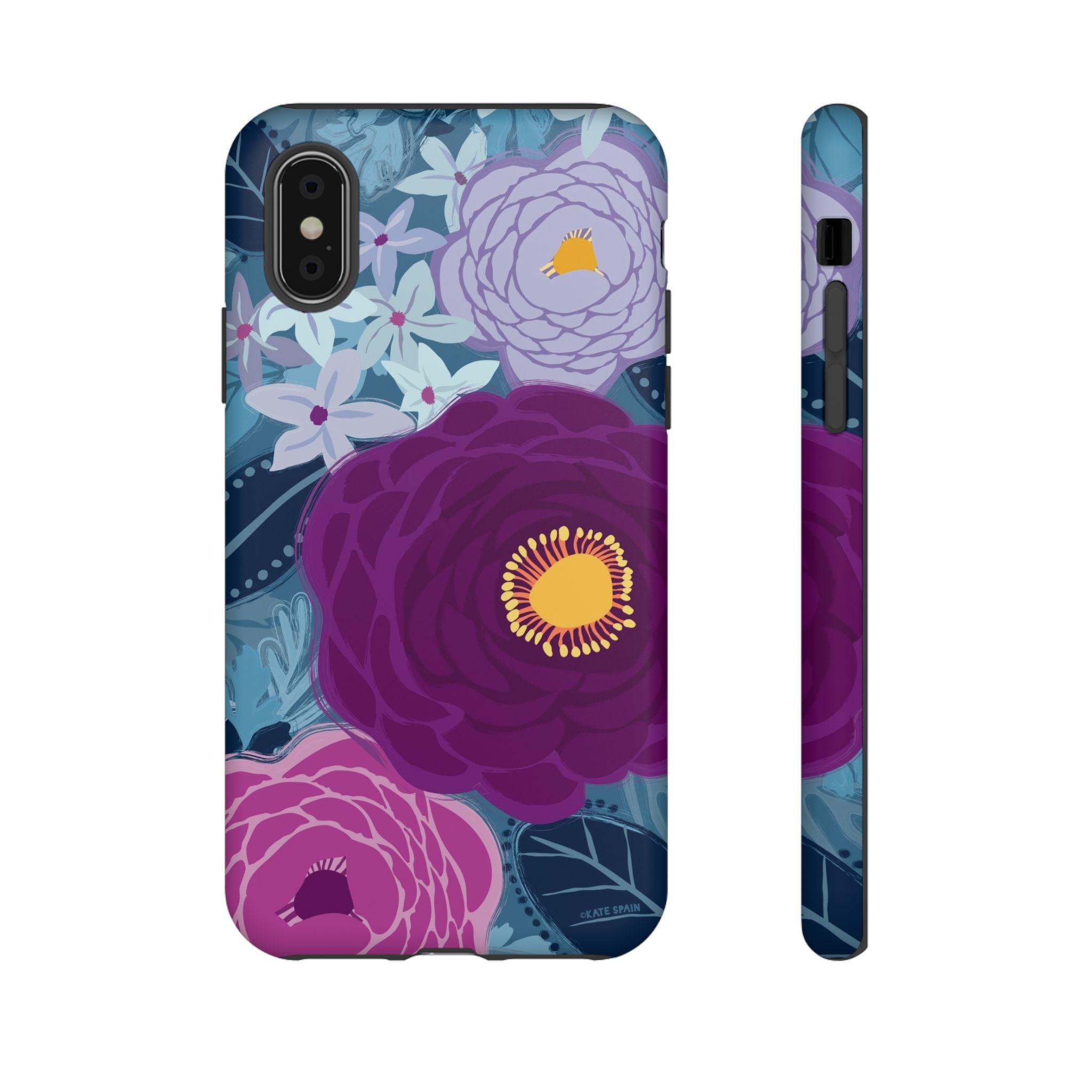 Bloomerie Violet iPhone Case