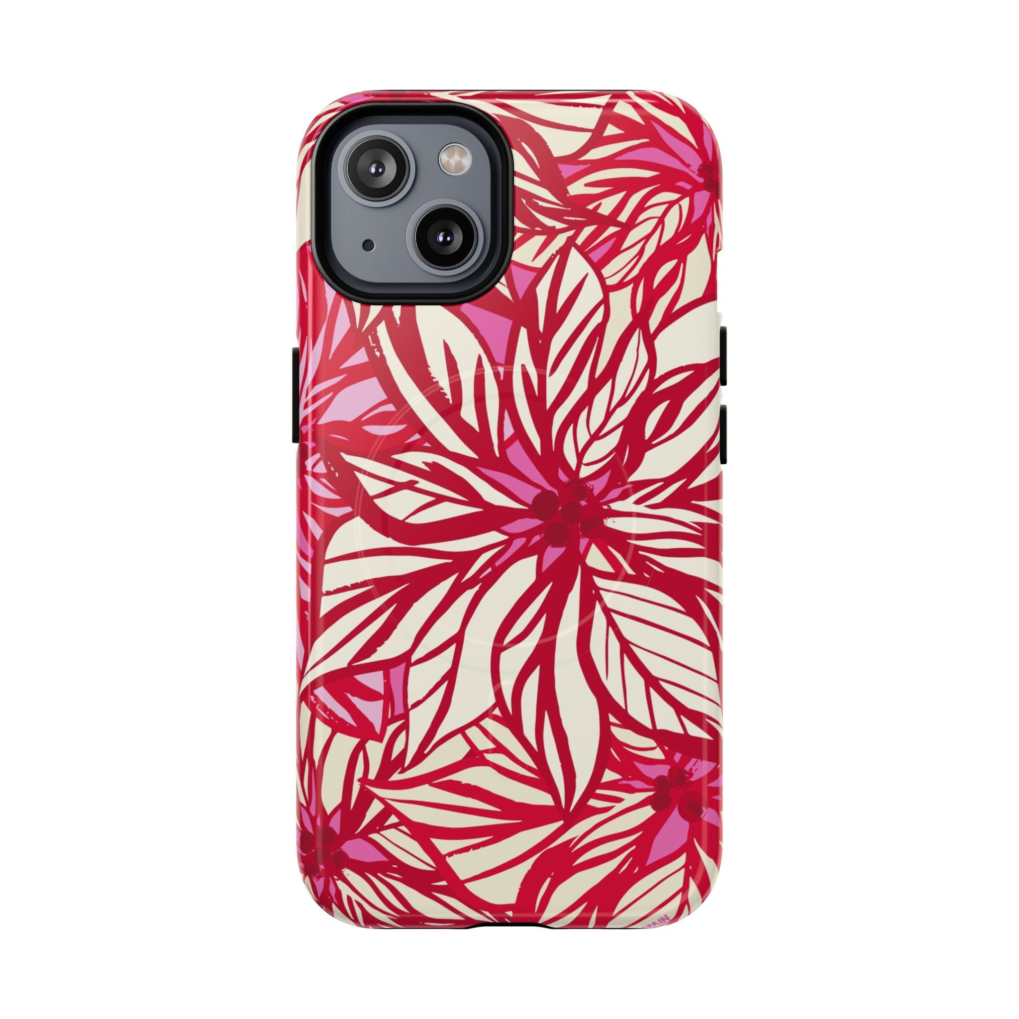 Poinsettia MagSafe iPhone Case