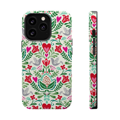 Rosemaling iPhone MagSafe Tough Case