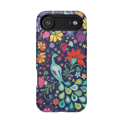 Peacock Sanctuary iPhone MagSafe Tough Case